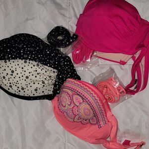 Victoria's Secret Bikini Swim Tops all 3